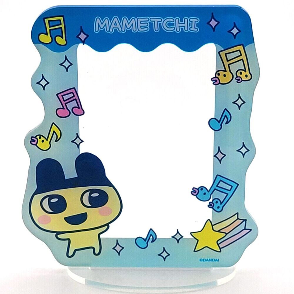 Mametchi - Tamagotchi x Thank You Mart Blue Acrylic Photo Card Stand